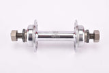 Gnutti vintage chromed steel junior front Hub with 24 holes from the 1940s - 1960s