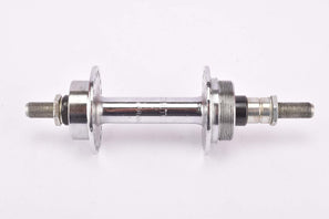 Moyeux Exceltoo Chrome plated steel rear Hub with english thread (BSA) solid axle and 36 holes from the 1950s