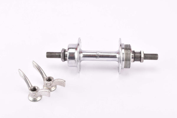 Moyeux MAXI (MAXI-CAR) Chrome plated steel rear Hub with english thread (BSA) solid axle and 36 holes