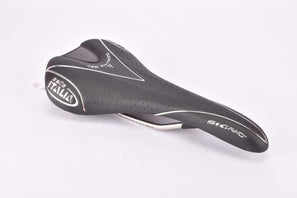 NOS/NIB Black Selle Italia Signo Genuine Gel Road Bike Saddle with hollow tubular Vanox (Titanium) Rails from the 2000s