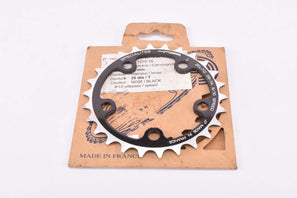 NOS Black Specialites TA Zelit Interieur Triple smallest 5-arm 9-speeed / 10-speed chainring with 26 teeth and 74 BCD