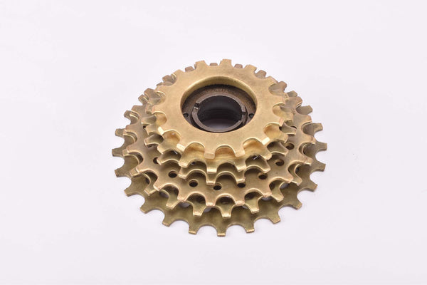 NOS Everest G.Ciami-Castano 6-speed Oro golden Freewheel with 14-25 teeth and italian thread