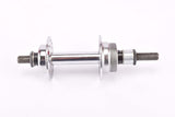 NOS italian 5-speed Chrome plated steel rear Hub with italian thread solid axle and 36 holes from the 1950s - 1960s