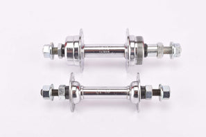 NOS Kun Teng hub set with solid axle english thread and 36 holes from the 1980s - 2000s