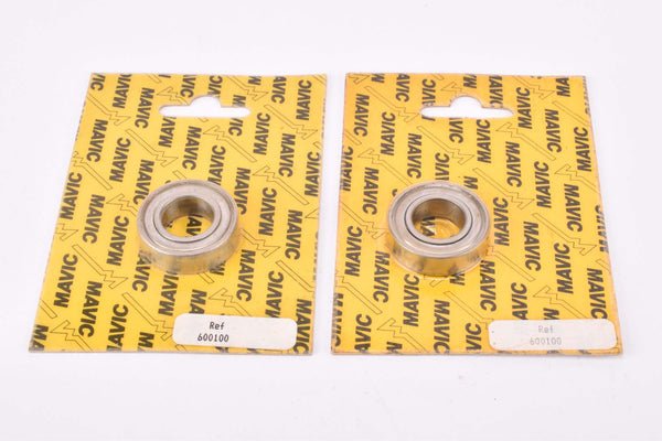 NOS Mavic 600RD SSC bottom bracket bearing set #600100 from the 1980s - 1990s