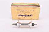 NOS/NIB Campagnolo Record Pista #1036/2A Low Flange front Hub with 28 holes from the 1960s - 1980s