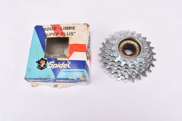 NOS/NIB Spidel "Roue-Libre Super" Maillard 700 Course Service Course Professionnel 6-speed Freewheel with 14-26 teeth and english thread (BSA) from 1985