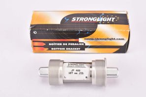 NOS/NIB Stronglight #JP400 sealed cartridge JIS Bottom Bracket in 107mm with italian threaded aluminum cups