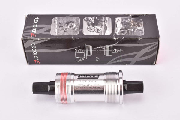 NOS/NIB Tecora E 122 ALU BSA sealed cartridge Bottom Bracket in 122mm with aluminum cups with english thread