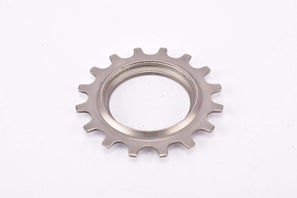 NOS Regina Extra #6 steel Freewheel Cog, 5-speed double threaded 2nd top Sprocket with 16 teeth from the 1950s - 1980s