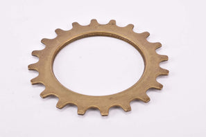 NOS Regina Extra Oro #3 golden steel Freewheel Cog, 4-speed, 5-speed and 6-speed threaded  Sprocket with 20 teeth from the 1960s - 1980s