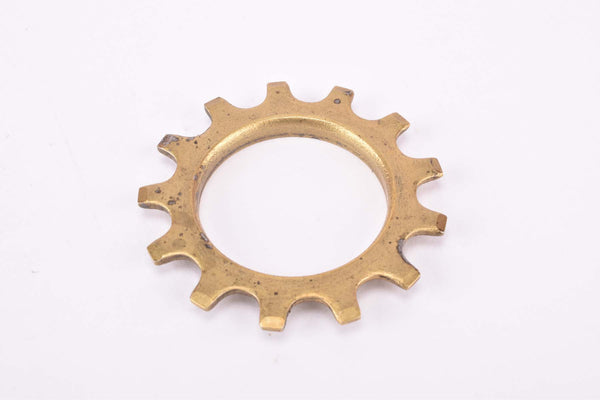 NOS Regina Extra Oro #7 golden steel Freewheel Cog, 5-speed and 6-speed threaded top Sprocket with 13 teeth from the 1960s - 1980s