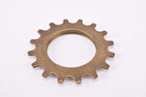 NOS Regina Extra ORO-BX #B2 steel Freewheel Cog, 5-speed threaded top Sprocket with 16 teeth from the 1980s