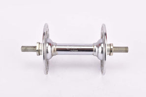 NOS Shimano #HD-100 chromed steel high flange front hub with 93mm, solid axle and 36 holes from 1980