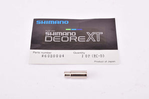 NOS Shimano #SIS-SP50 (Deore XT) gear shifting cable hosuing / caising end cap #60B0004 in 5mm from the 1980s - 1990s