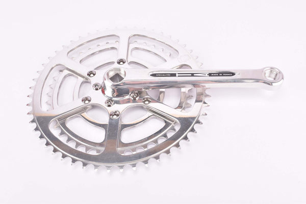 NOS Specialites TA pro 5 vis (Professionnel) Cyclotouriste double chainring right Crank Arm with 52/42 teeth in 172.5mm and english pedal thread from the 1990s - 2000s