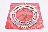 NOS Sugino Mighty Competition Chainring Set with 52 / 42 teeth and 144 mm BCD from the 1970s - 1980s