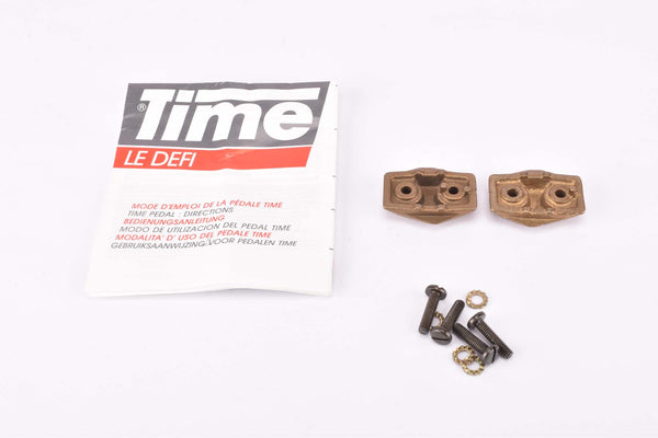 NOS Time TWT shoe plate 2 Point pedal cleats