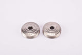 Sakae/Ringyo (SR) "Sakae Chainwheel" chromed metal crank set dust caps