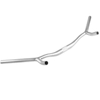 VeloOrange Crazy Bars Handlebar in 78.0 cm and 31.8 mm clampsize, silver and black