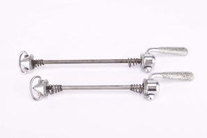 Campagnolo pre cpsc quick release set Record and Super Record, #1001/3 and #1006/8 front and rear Skewer from the 1950s - 1970s