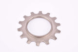 NOS Shimano Dura-Ace #CS-7400-8 8-speed Cog threaded on inside (#BC34.6), Uniglide  (UG) Cassette Top Sprocket with 14 teeth from the 1990s