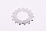 NOS Shimano 7-speed and 8-speed Cog, Hyperglide (HG) Cassette Sprocket G-15 / M-15 with 15 teeth from the 1990s