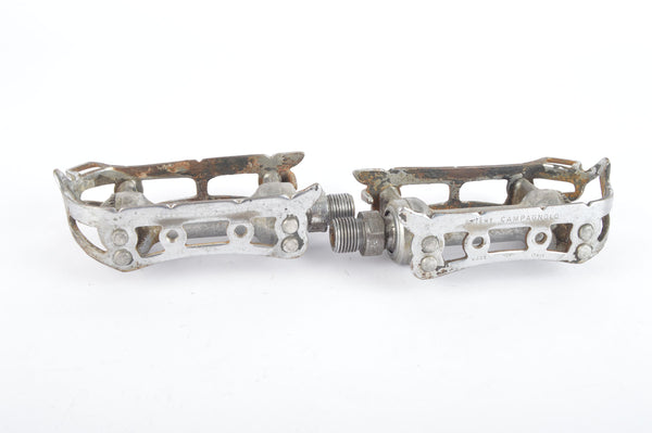 Campagnolo Record Strada #1037 Pedals with english threading from the 1960s - 80s