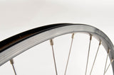 Wheelset with Wolber GTX 2 clincher rims and Shimano 105 #1055 hubs from the 1990s