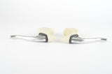 Shimano 105 #BL-1051 aero brake lever set with white hoods from the late 1980s