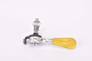 Campagnolo first generation Gran Sport #1013/1 single right hand clamp on Gear Lever Shifter with yellow rubber cover #173 from the 1950s