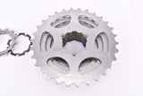 Shimano 105 SC #CS-HG70-7G 7-speed Hyperglide Cassette with 13-30 teeth from the 1990s