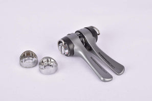 Shimano 600 Ultegra #SL-6400 braze-on 6-speed / 7-speed gear lever shifter set from the 1980s - 1990s