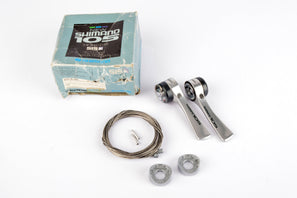 NEW Shimano 105 #SL-1050 6 speed braze-on shifters from 1988 NOS/NIB