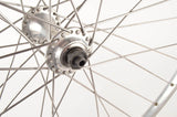 Wheelset with Mavic MA2 clincher rims and Campagnolo Triomphe hubs from 1980s