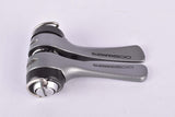 Shimano 600 Ultegra #SL-6400 braze-on 6-speed / 7-speed gear lever shifter set from the 1980s - 1990s