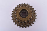 Regina Oro 6-speed Freewheel with 15-28 teeth and italian thread from 1980