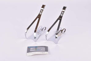 NOS Shimano 600 Ultegra #6400 toe clip set, size L (#4619813)