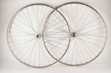 Wheelset with Mavic MA2 clincher rims and Campagnolo Triomphe hubs from 1980s