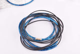 NOS/NIB Nokon Konkavex roadbike shifting cable set with blue aluminum housing for Shimano STI (#KON 030 37)