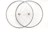 Wheelset with Rigida 20 SI clincher rims and Campagnolo Chorus #722/101 hubs from the 1980s