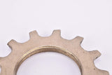 NOS Shimano Dura-Ace EX #7200 5-speed and 6-speed golden Cog threaded on inside (#BC32), Uniglide (UG) Cassette Top Sprocket with 13 teeth from the 1980s