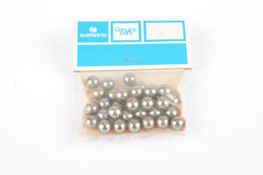 NOS/NIB Shimano Rear Hub Steel Ball Set in 1/4", PartNo. #000 0131