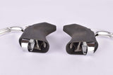 Campagnolo C-Record 4th generation #BL-02RE GC aero brake lever set with black hoods from the early 1990s