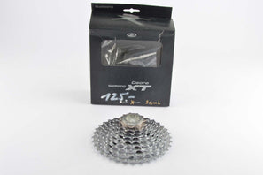 NEW Shimano Deore XT #CS-M770 9-speed cassette 11-34 teeth from 2010 NOS/NIB