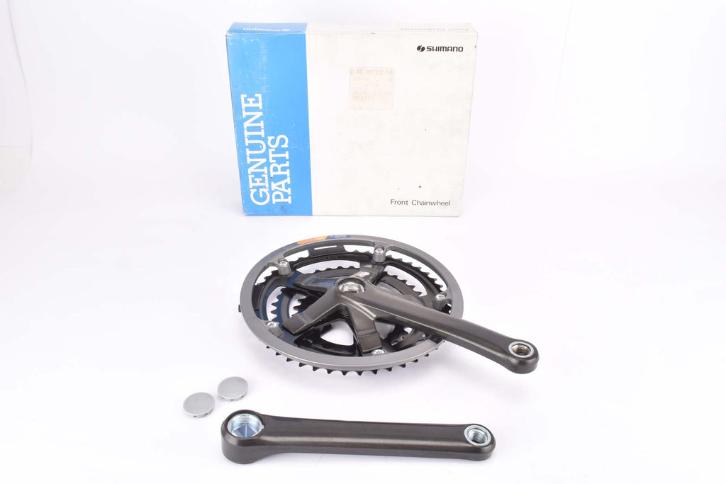 NOS NIB Shimano 200GS FC M200 tripple Biopace crankset with 170mm and 48 38 28 teeth from 1991 NOS NIB Shimano 200GS FC M200 tripple Biopace