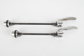 Shimano Deore quick release set, front and rear Skewer from the 1990s