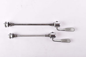 Campagnolo post CPSC quick release set Nuovo Tipo #1310 and #1311 front and rear Skewer from the 1970s - 80s