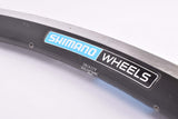 NOS Black Shimano #WH-R550-r single clincher rim 700c/622mm with 20 holes from the 2000s