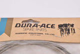 NOS Shimano Dura-Ace #6000854-4 shifting cables and end caps (10 pcs) from the 1980s